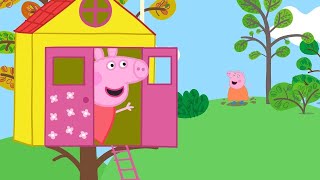Peppa Pig Constructs a Fresh Treehouse with the Whole Family 🐷 🔨 Peppa TV