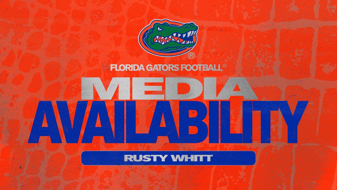 Florida Football Media Availability | Coach Rusty Whitt