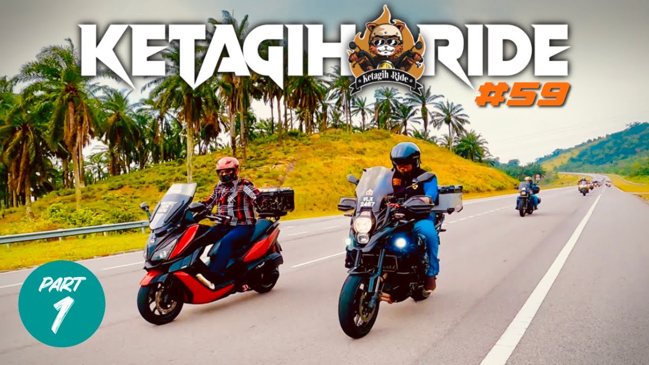 Ride Terpaling Kecoh Dan Meriah Ke Melaka (Ketagih Ride EP59) PART 1