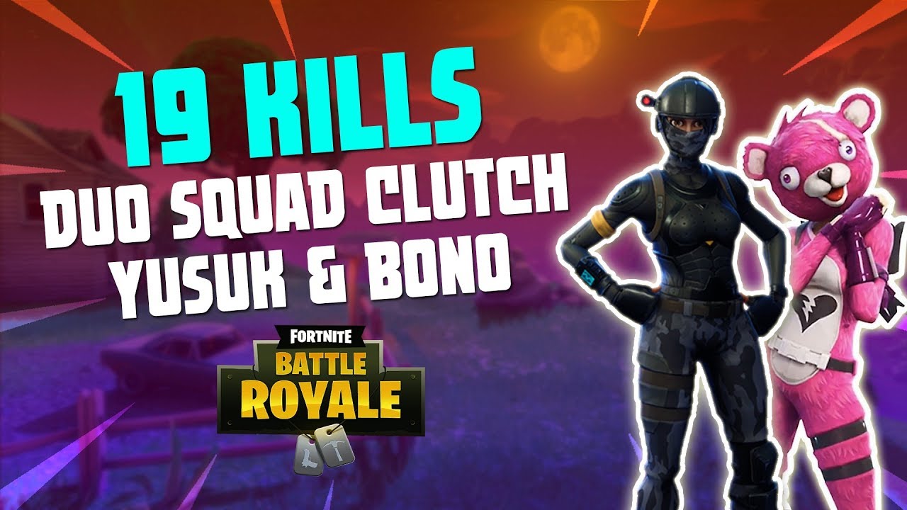 19 KILLS DUO SQUAD WIN! - Fortnite: Battle Royale - YouTube