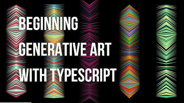 Generative Art with TypeScript [02]- Live coding - real time animations (2021)