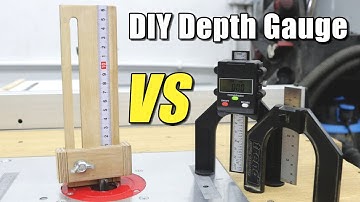 DIY Depth Gauge | Perfect For Table Saws And Routers