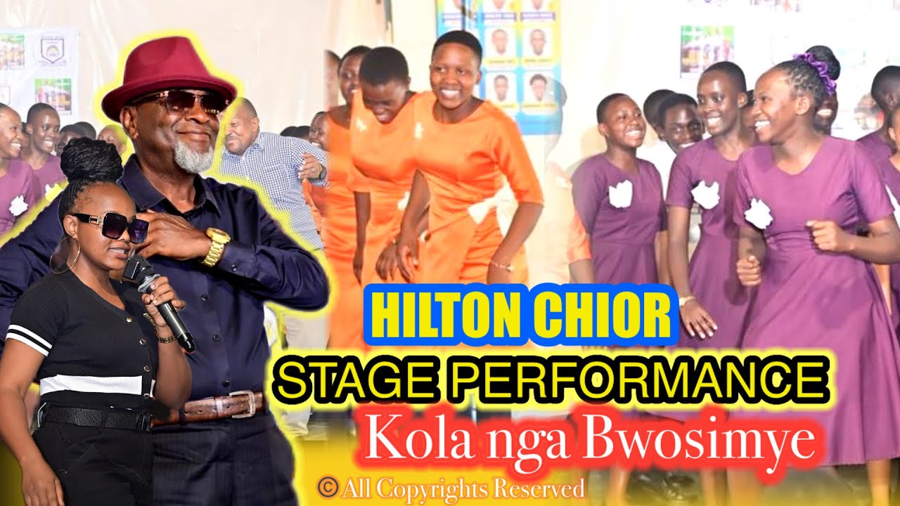 Hilton Choir | Kola nga bwosimye | Energetic Live Stage Performance 
