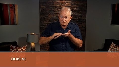 Learn and Master Sign Language - Tip 03 - How to say 