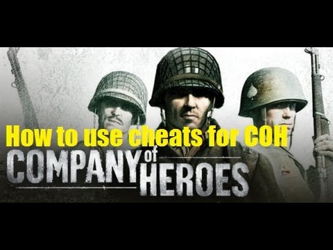 How to use cheats in Company of Heroes *TUTORIAL*