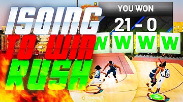 I WON THE 1v1 RUSH EVENT w/ BEST GUARD BUILD in NBA 2K20!! CAN GRINDING DF WIN WITHOUT SCREENS?