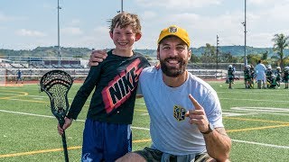 WE WENT TO TOM BRADY'S SON'S LACROSSE GAME