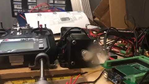 TIC T500 and RC remote to control stepper motor test_3