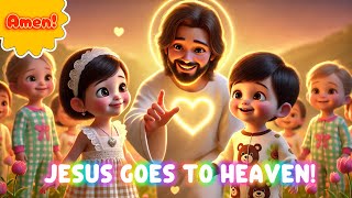 🎶 Ascension Day Song for Kids 🎈 | Happy Christian Music about Jesus Rising to Heaven