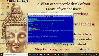 C program to understand textcolor() and textbackground() functions in Nepali Language