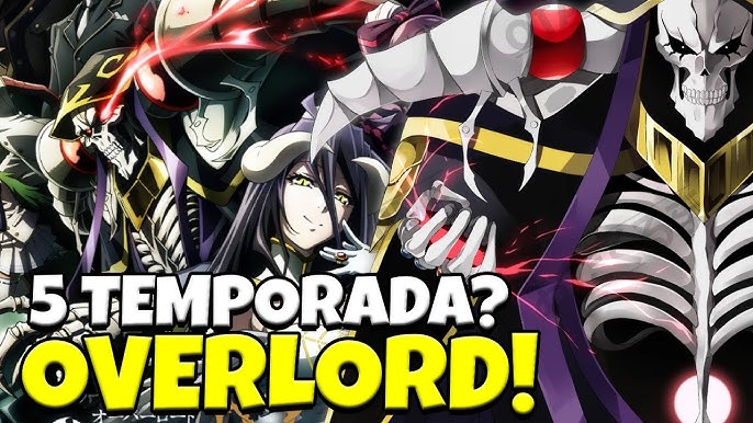 Overlord 5 temporada 1, dois aventureiro, By Animes divulgação