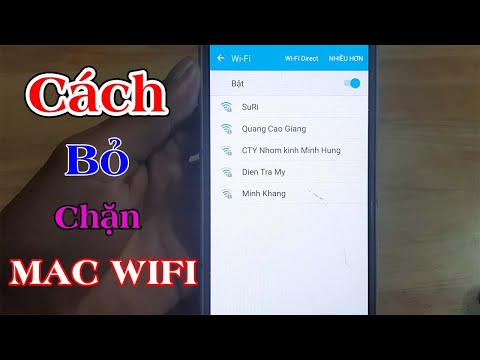 Video: Cách Xóa Chặn Mạng