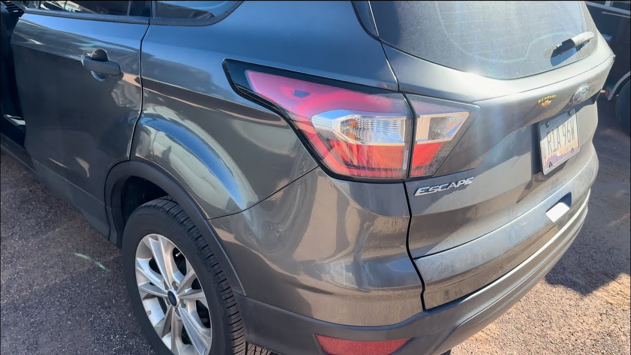 How to change a blower motor resistor on a 2018 ford escape - YouTube