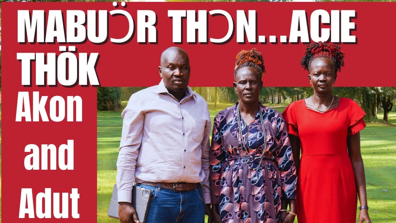 Akon and Adut, two co-wives who captured the community’s attention with their powerful duet songs .