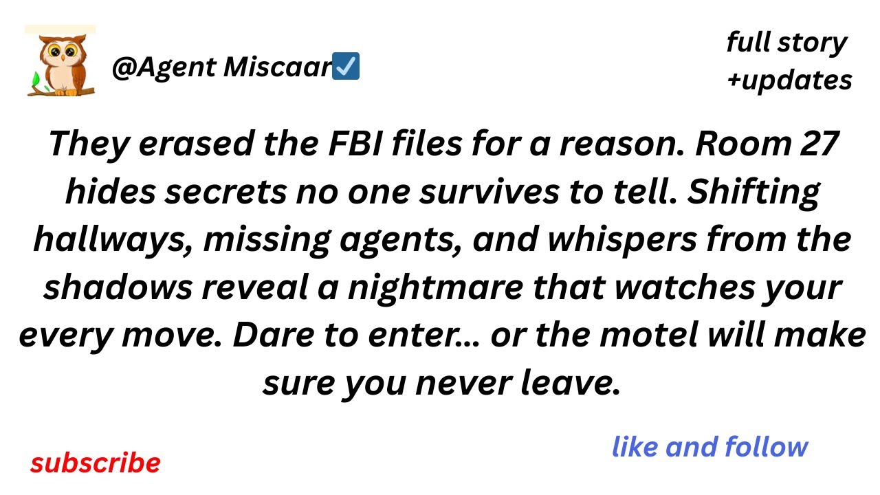 Room 27 Secrets the FBI Tried to Erase — The Motel No One Escapes
