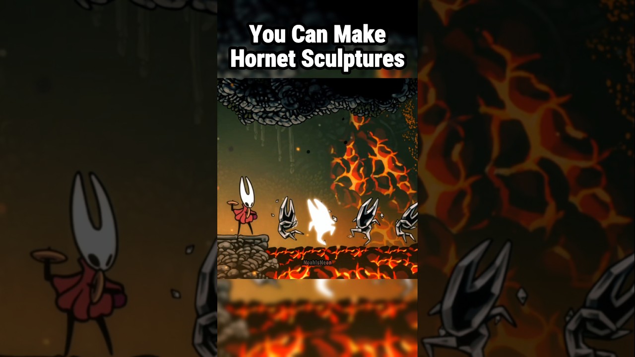 Hornet Can Make Sculptures In Hollow Knight Silksong