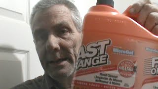 Fast Orange is amazing! Get grease stains, even BLOOD out of clothes! It's not just a hand cleaner!