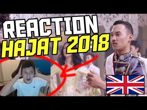 *REACTION* Hael Husaini - Hajat [Official Music Video] // MALAYSIAN MUSIC REACTION