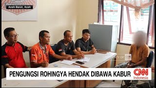 Pengungsi Rohingya Hendak Dibawa Kabur