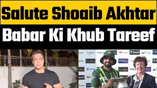 Shoaib Akhtar Reaction On Babar Azam 4 Sixes Against Ireland Shoaib Akhtar On Pakistan Win