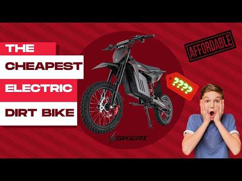 The Cheapest Electric Dirt Bike on the Internet! The Skeri Electric Dirt Bike Full Review