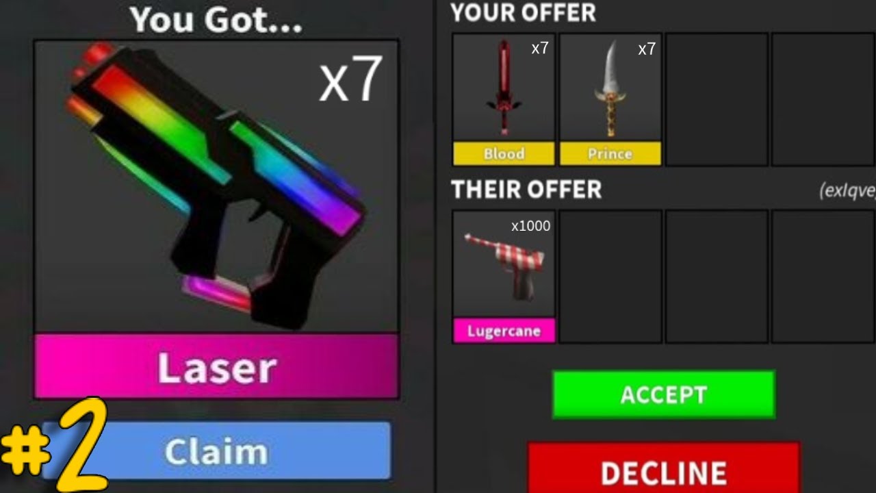 mm2 trading montage 2 - YouTube
