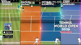 Tennis World Open 2024 Gameplay | All Players | Hard Difficult | Android - IOS | Antares screenshot 5