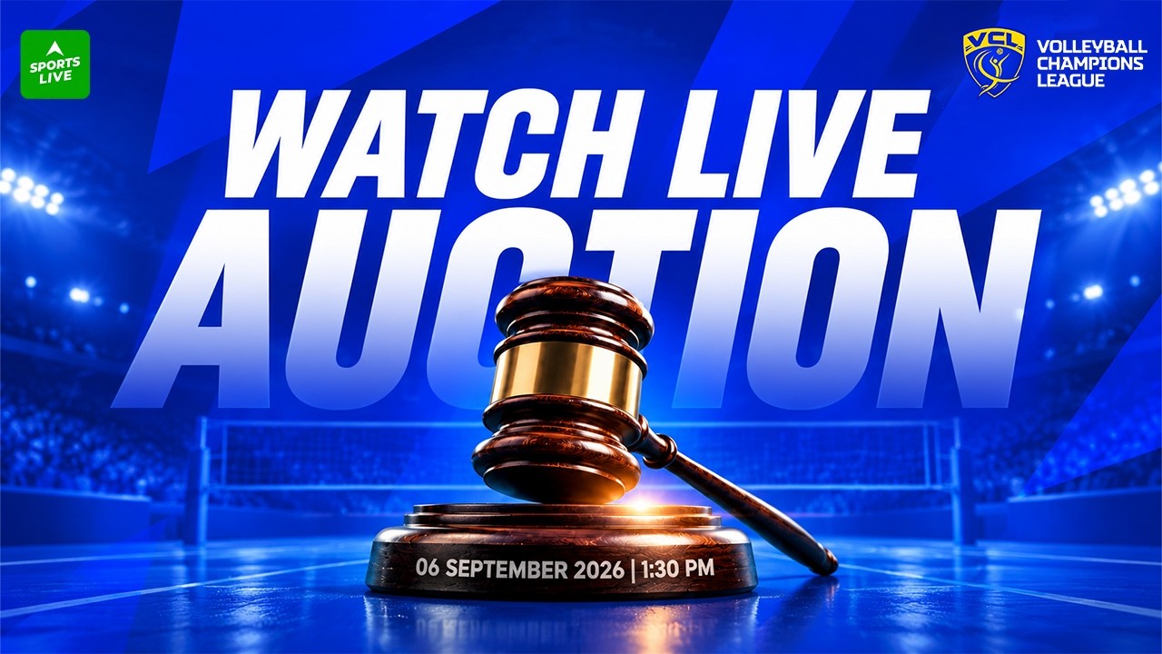 Volleyball Champions League Auction| Sports LIVE