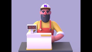 Cashier 3D Gameplay | Mobile