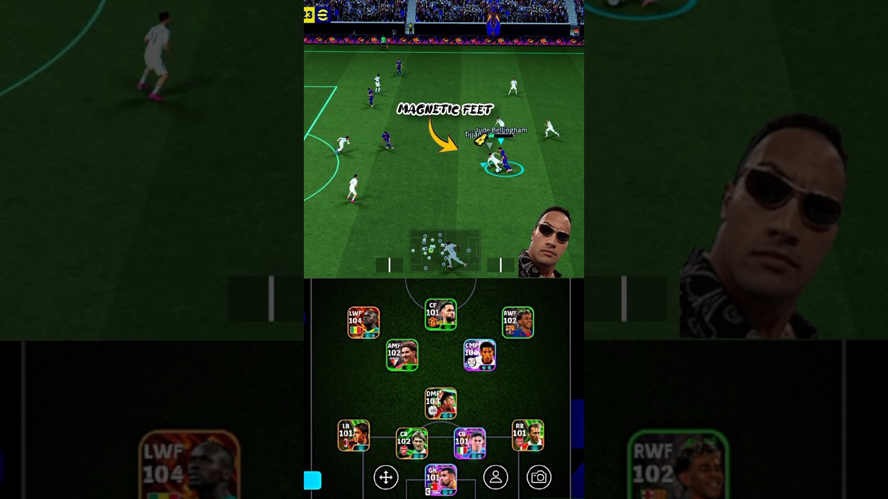 ✅️ Jude bellingham Magnetic feet 🔥 | 