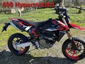 Essai routier du ducati 698 hypermotard