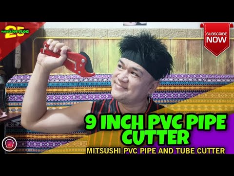 9 INCH PVC PIPE AND TUBE CUTTER #mitsushi #pvccutter #pipe #cutter #tools #marvelouscollections