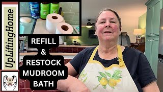 PART 1, BEGIN CHECKLIST FOR MUDROOM BATHROOM | UpLiftingHome 
