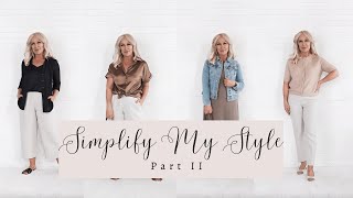 Simplify My Style Part II  Mixing Textures to Add Interest to Spring Outfits