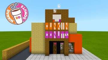 Minecraft Tutorial: How To Make A Dunkin