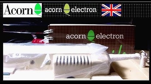 Acorn Electron - 1983 - A so British and so 80