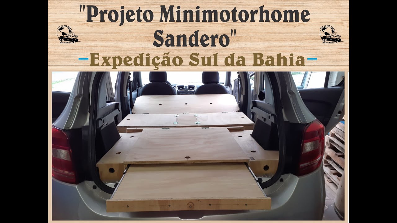 COMO TRANSFORMAR UM RENAULT SANDERO EM MINIMOTORHOME