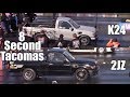 2JZ & K24 Swapped Toyota Tacomas Running 8 Second Passes at WCF 2019