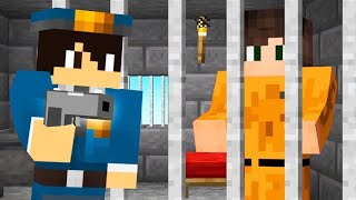 Minecraft Prison escape I got caught while robbing