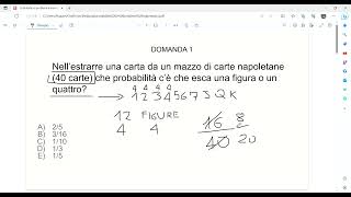 Quiz di logica - calcolo delle probabilità e problemi matematici