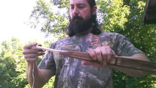 Dave assembles one of  his bamboo bow kits in less than 10 minutes