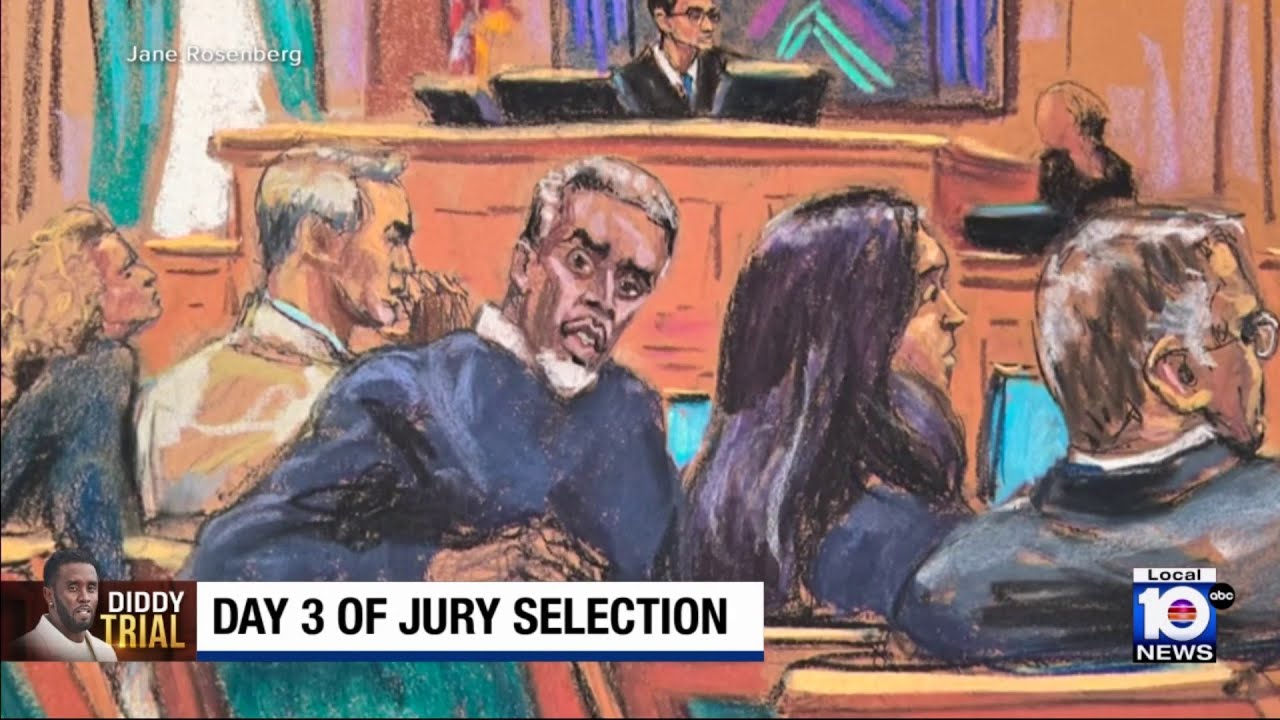 Jury selection continues in trial for Sean 'Diddy' Combs - YouTube