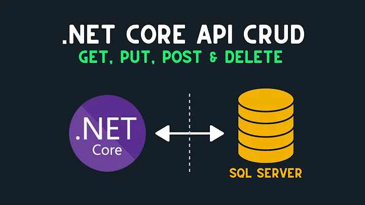 Asp.Net Core Web API CRUD Operations Using EF Core and SQL Server