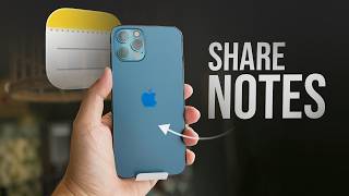 How to Share Notes from One iPhone to Another (tutorial)