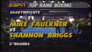 Briggs vs Faulkner I - ESPN Top Rank Boxing