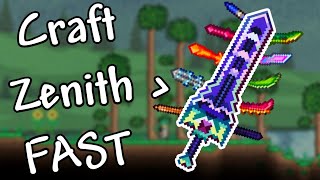How to Craft The Zenith In Terraria 1.4 In 2 Minutes ! screenshot 4