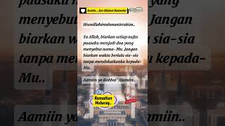 Ya Allah Biarkan Setiap Nafas Puasaku Menjadi Doa Yang Menyebut Namamu