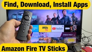 Amazon Fire TV Sticks: How to Find, Download & Install Apps