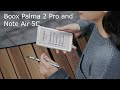 Onyx Boox announcs Palma 2 Pro and Note Air 5C