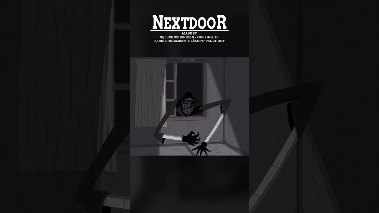 NextDoor - A Short Pixel Horror Homage to Junji Ito's Mimi's Ghost Stories